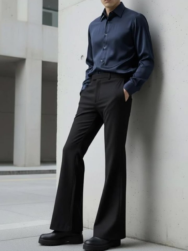 Retro Flare Bell Bottom Pants