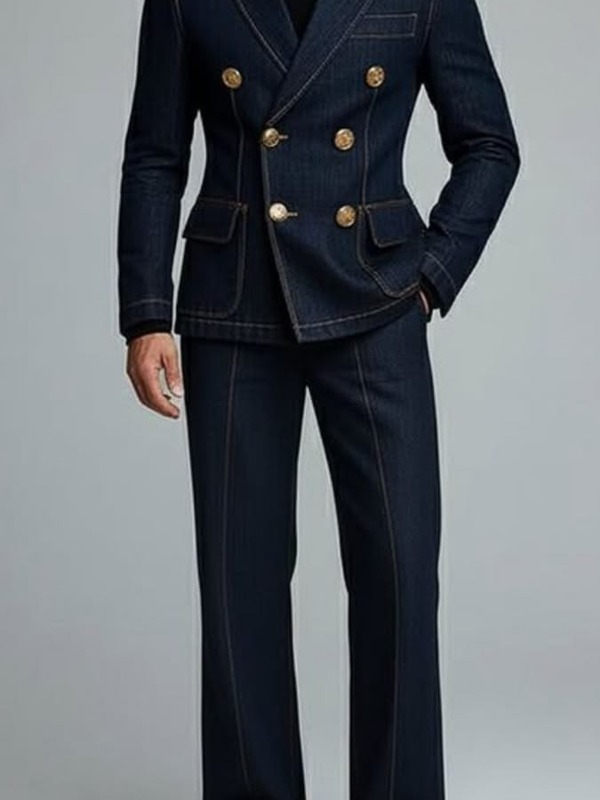Classic 2-Button Italian Cut Suit