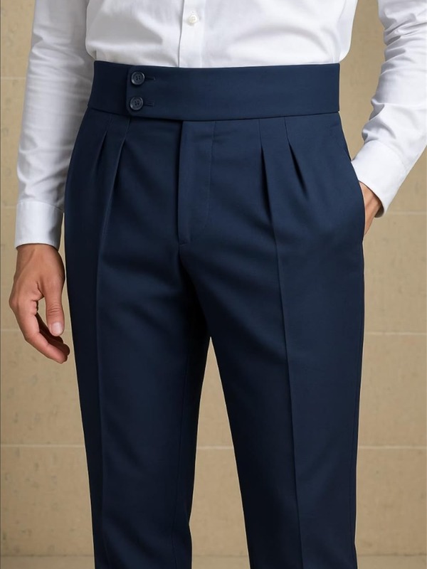 Pleated Gurkha Trousers