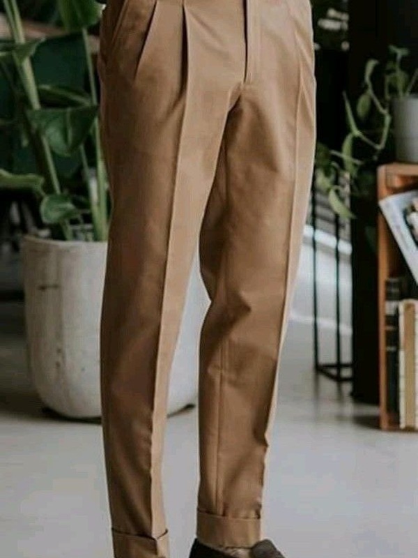 Pleated Gurkha Trousers