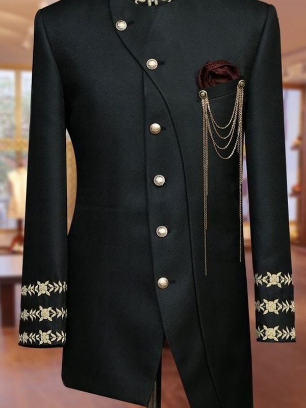 Designer Coat & Velvet Blazer